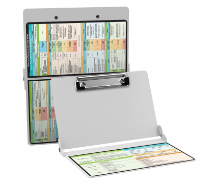 WhiteCoat Clipboard® - White Ovarian/Adnexal Sonography Edition